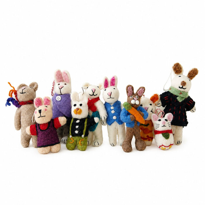 Felt Handbag Charms - Mixed Selection Mini Cute