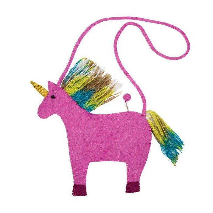 Felted Unicorn Bag