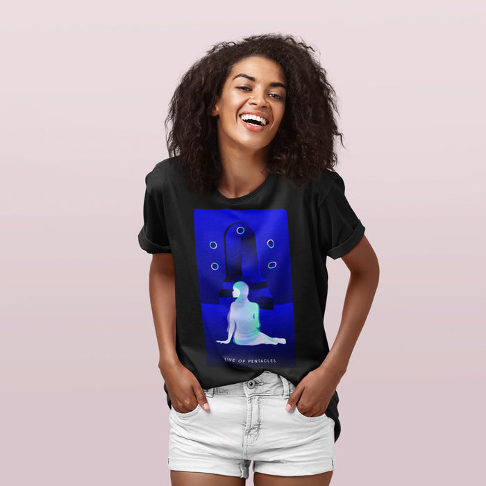 Five of Pentacles T-shirt