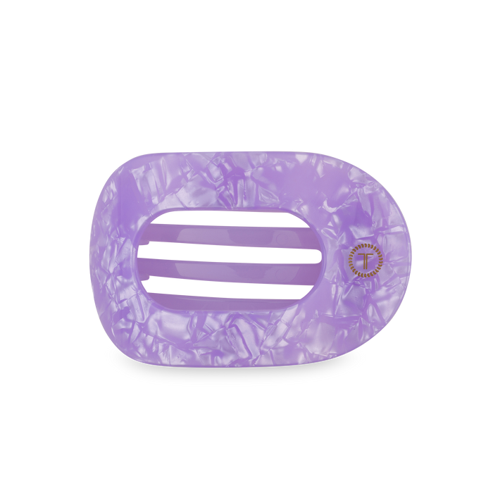 Flat Round Hair Clip | Medium | Lavender Mist