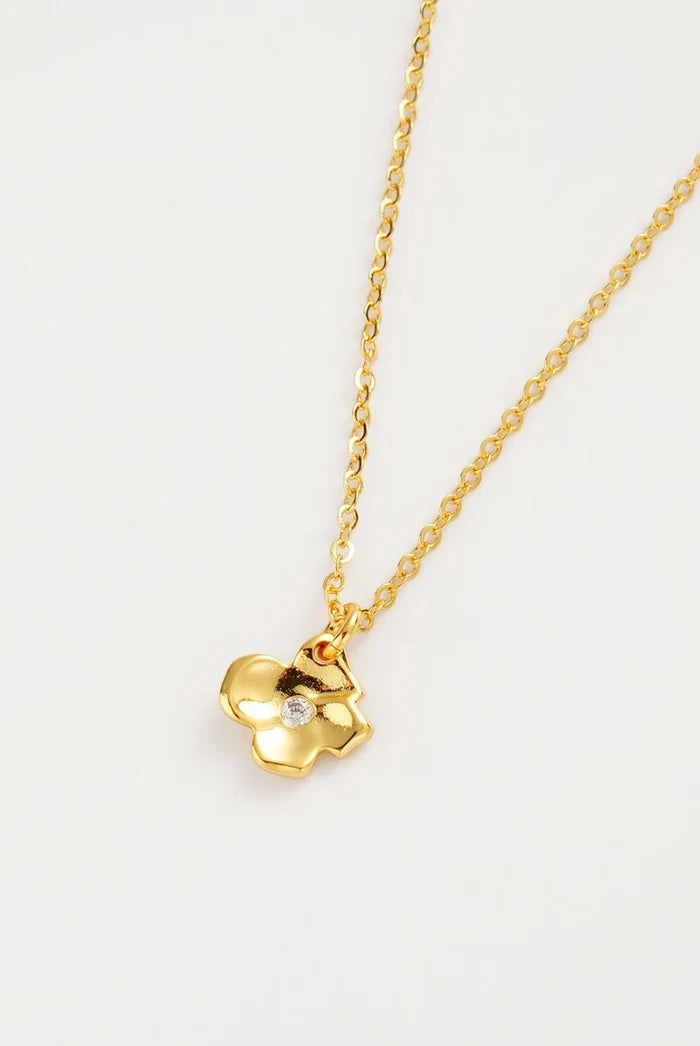 Fleur Necklace - Gold