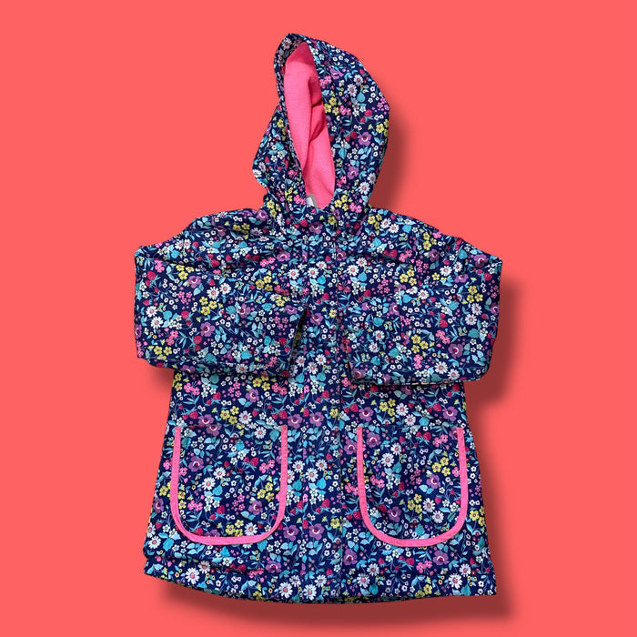 Floral Carters Lined Jacket, 5Y