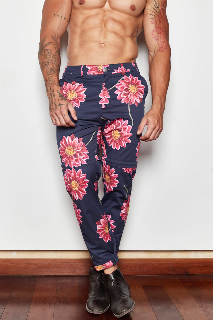 Floral Convertible Trouser/ Short