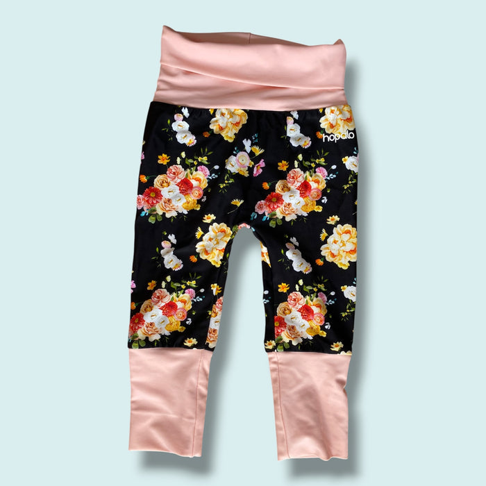 Floral Hopalo Gro Pants, 0-12m