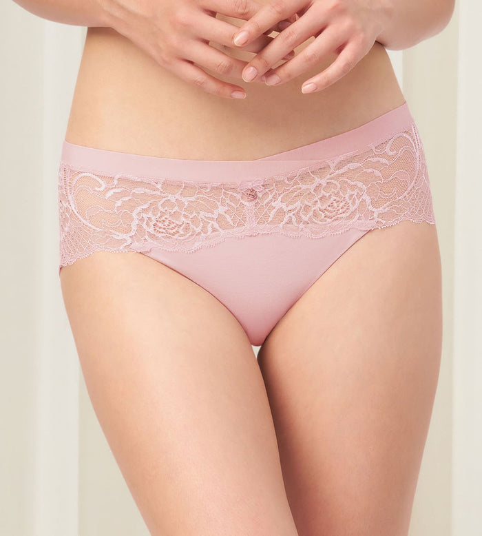 Florale Wild Peony Hipster - VINTAGE PINK