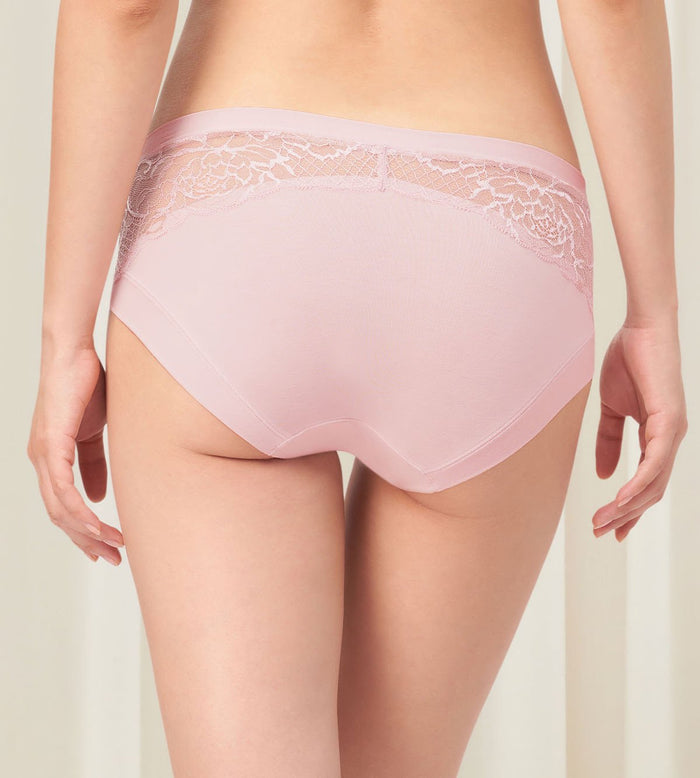 Florale Wild Peony Hipster - VINTAGE PINK