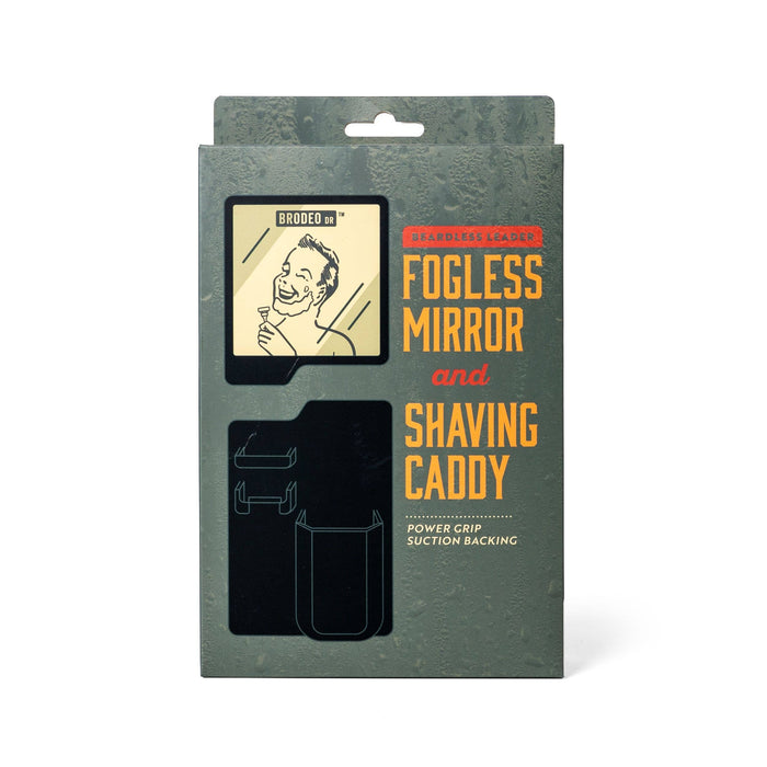 Fogless Shaving Mirror & Caddy