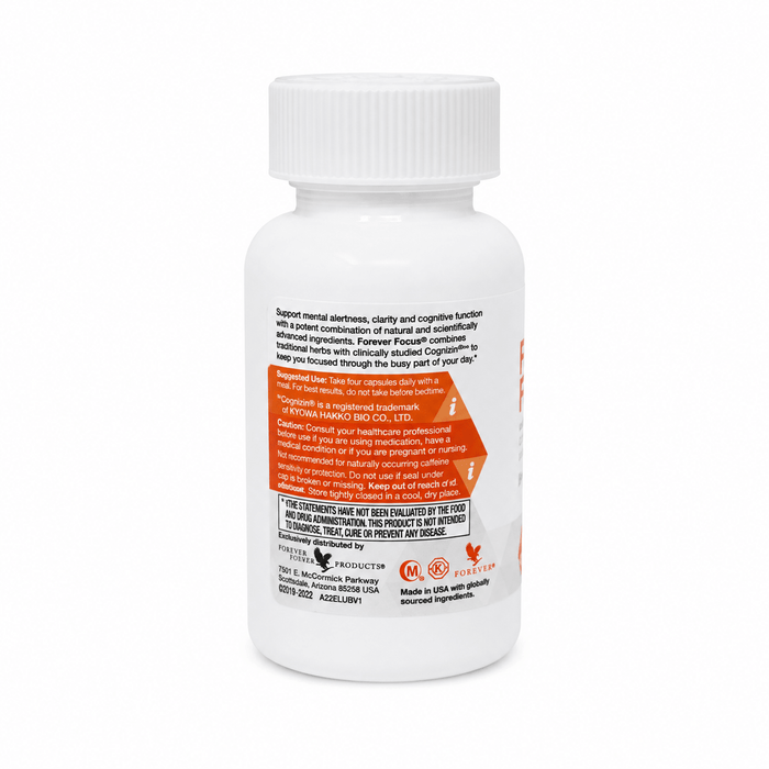 Forever Focus | Daily Cognitive Support Supplement - Yado African & Caribbean Market