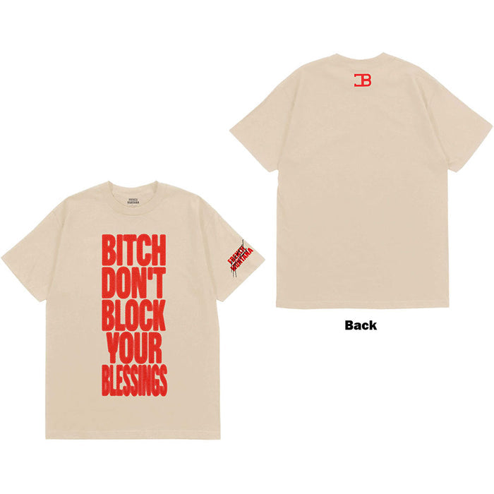 French Montana Unisex T-Shirt - Don't Block Your Blessings Rock OFF