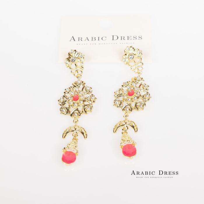 Fuchsia Ora  Earrings