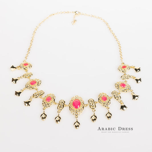 Fuchsia  Sunwoo Necklace