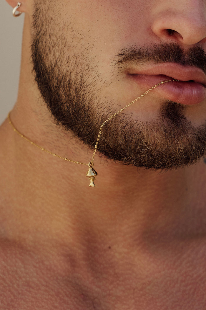 FunGuy Mushroom Charm Necklace