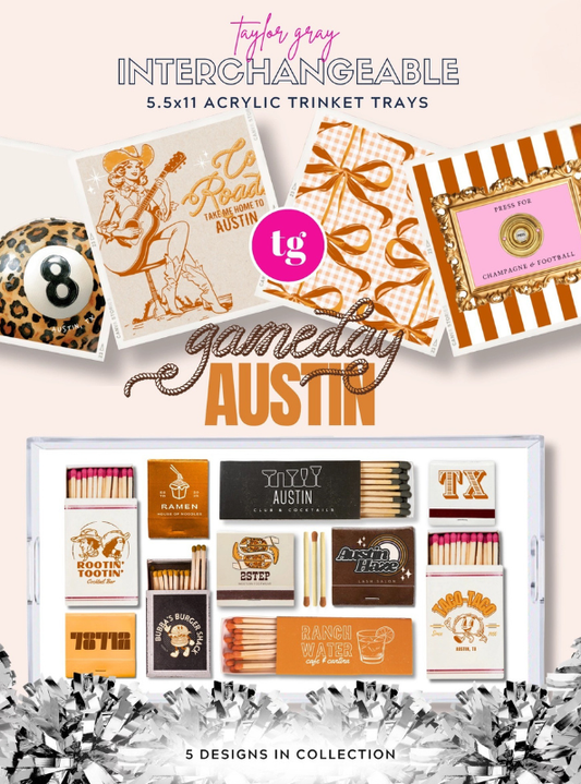 Gameday Trinket Tray Insert- Austin