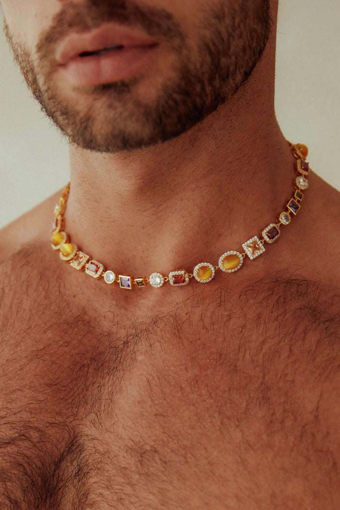 Gemstone Choker