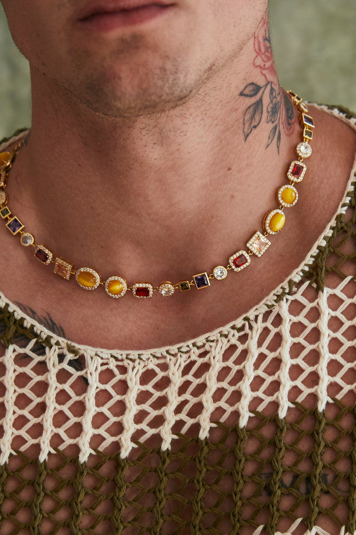 Gemstone Choker