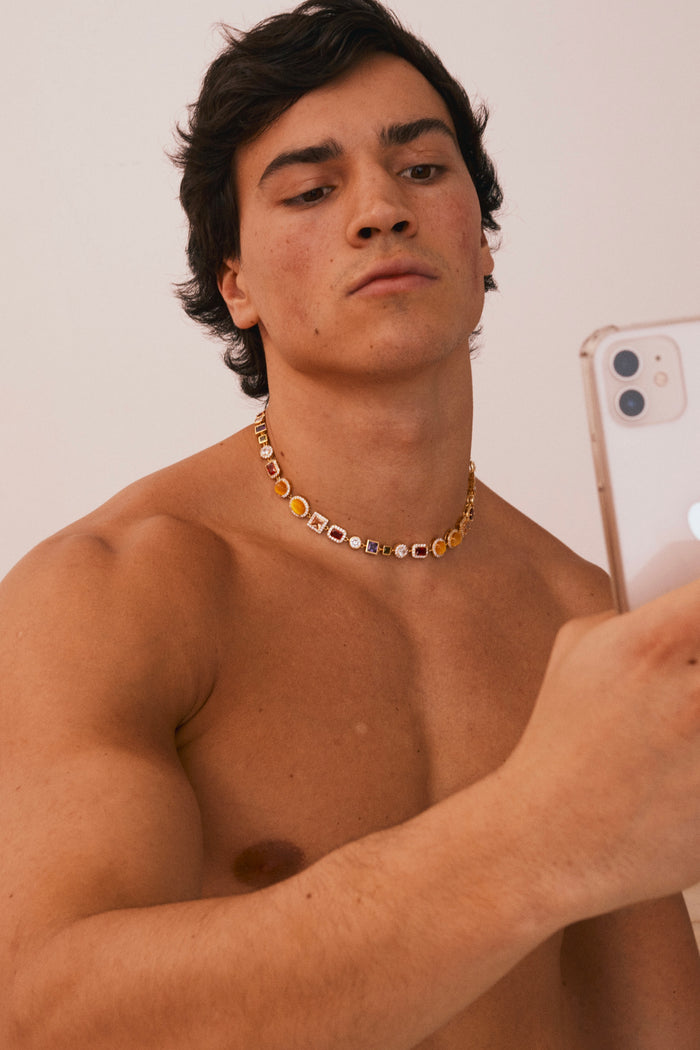 Gemstone Choker