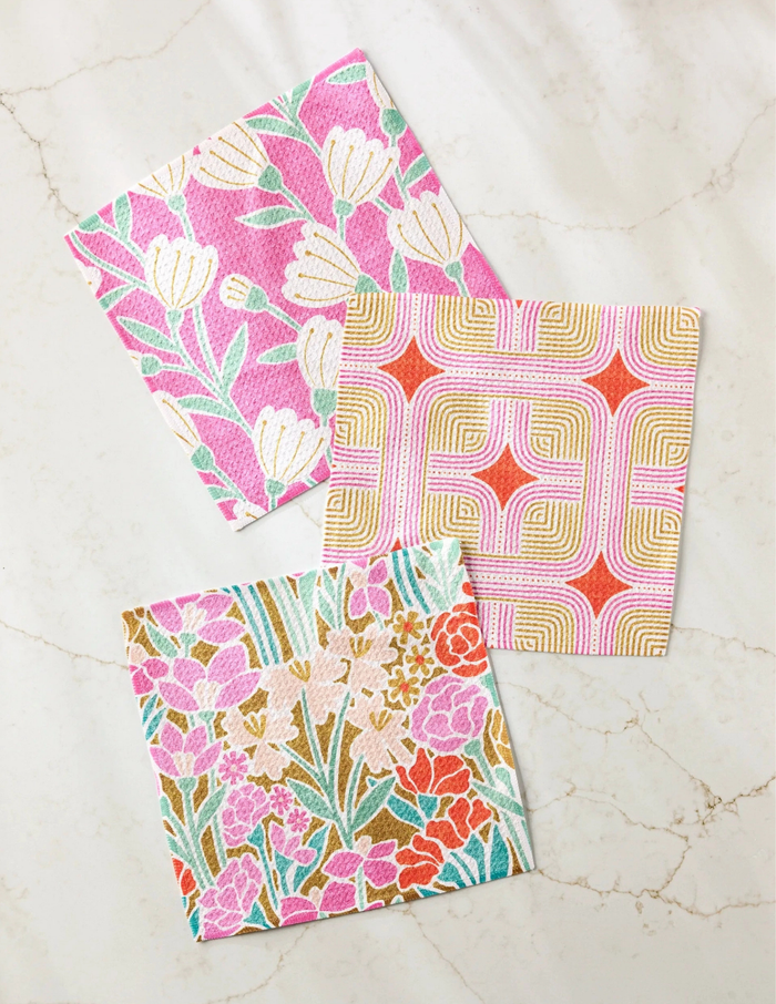 Geometry Dishcloth Set