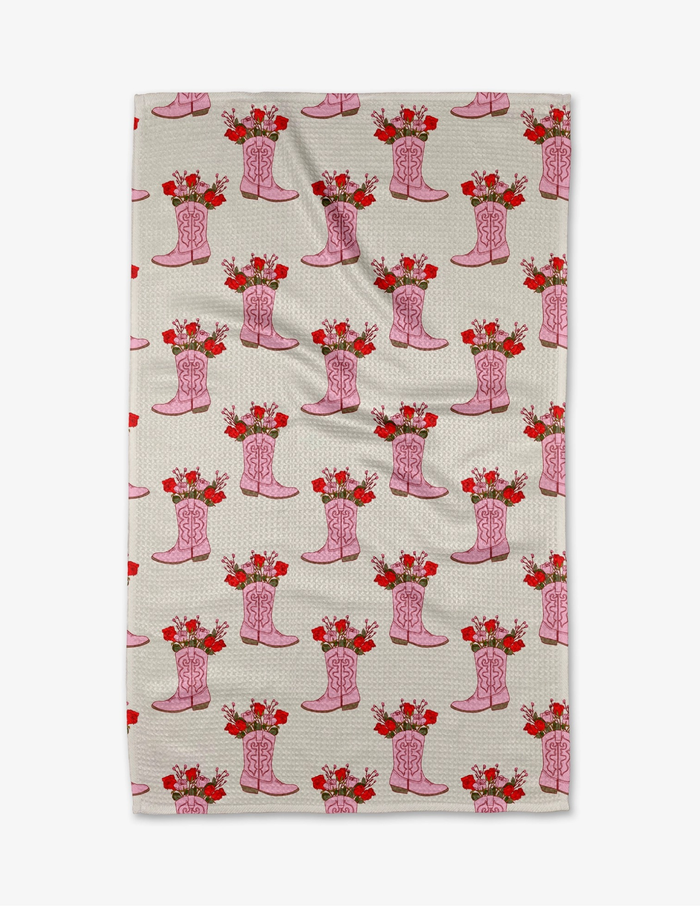 Cowgirl Boots Tea Towel