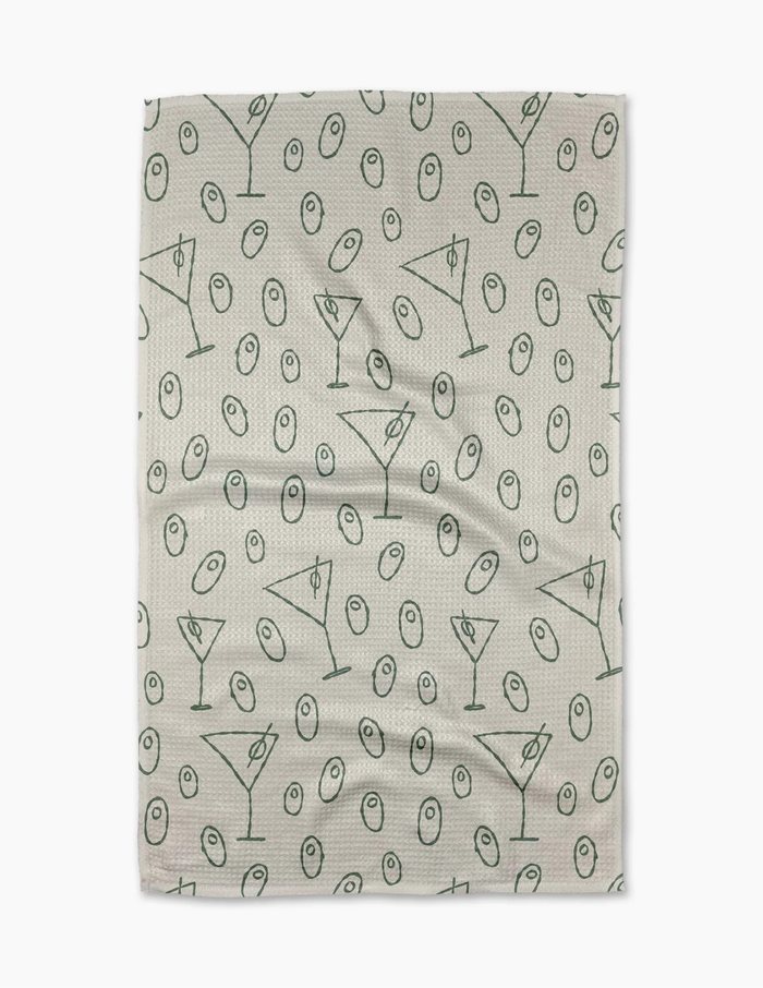 Dirty Martini Tea Towel
