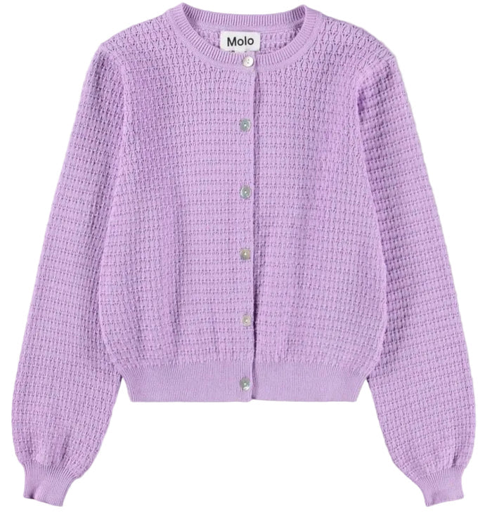 Georgina Cardigan - Crocus Petal