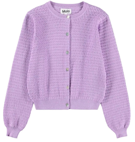 Georgina Cardigan - Crocus Petal