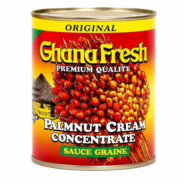 Ghana Fresh Palm Nut Cream Concentrate – Palm Nut Soup Base, 800g – Single Unit (Inventory Stock)