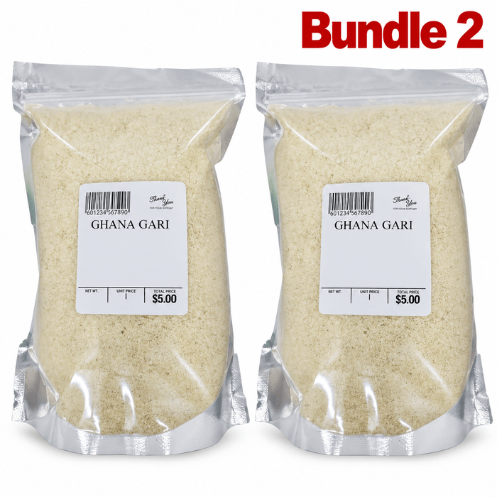 Ghana Gari (Cassava Granules)_2lb - Yado African & Caribbean Market