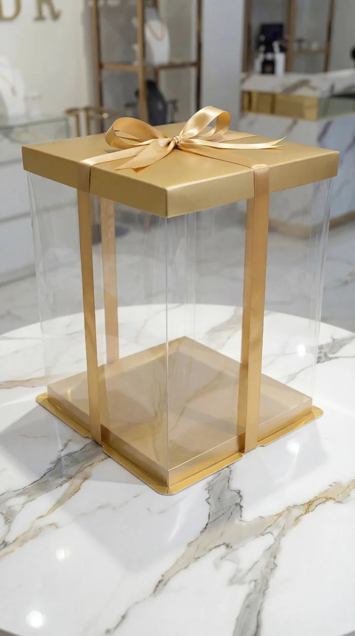 Giftbox Square Gold