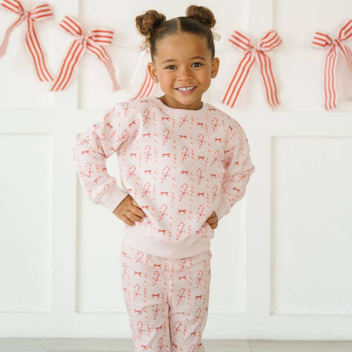 Girl’s Candy Cane Lane Sweatshirt