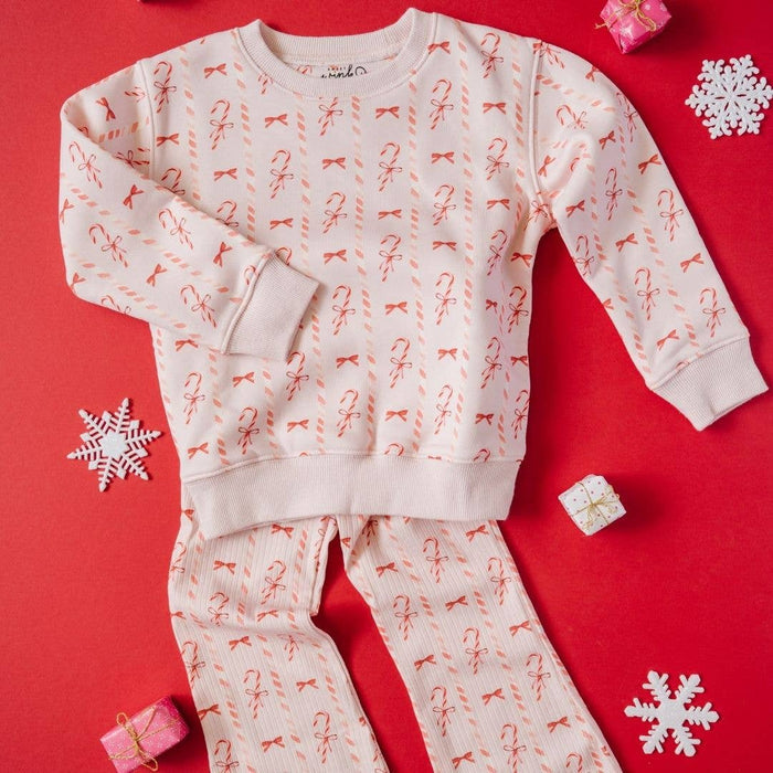 Girl’s Candy Cane Lane Sweatshirt