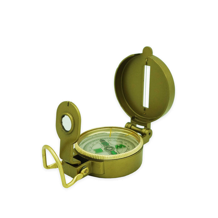 Golden Engineer's Pocket Compass