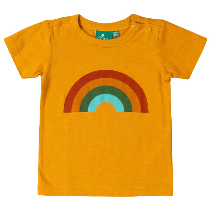 Golden Rainbow SS Popper Tee