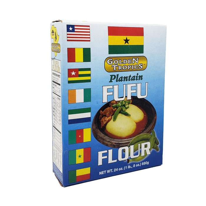 Golden Tropics Plantain Fufu – Single Unit (Inventory Stock)