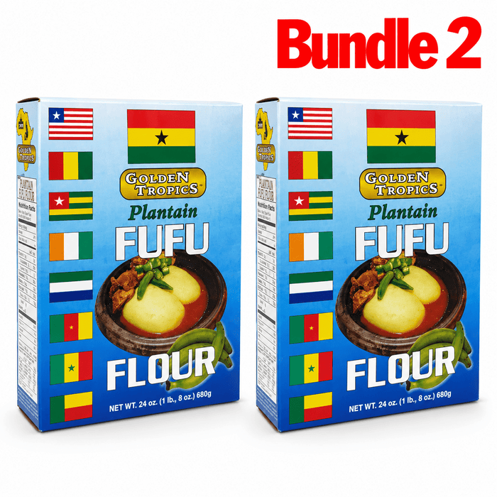 Golden Tropics Plantain Fufu | Authentic African Fufu - Yado African & Caribbean Market