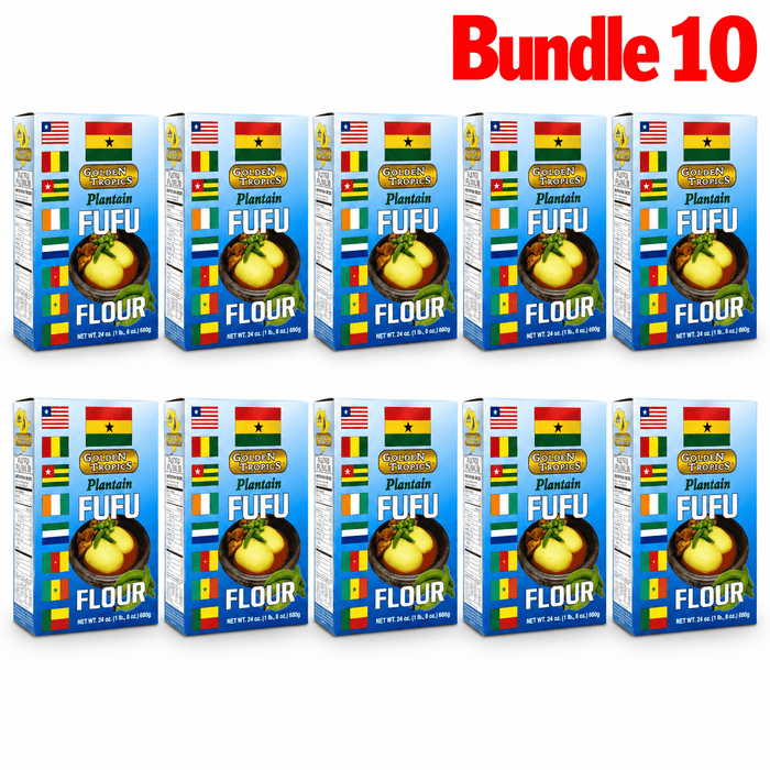 Golden Tropics Plantain Fufu | Authentic African Fufu - Yado African & Caribbean Market