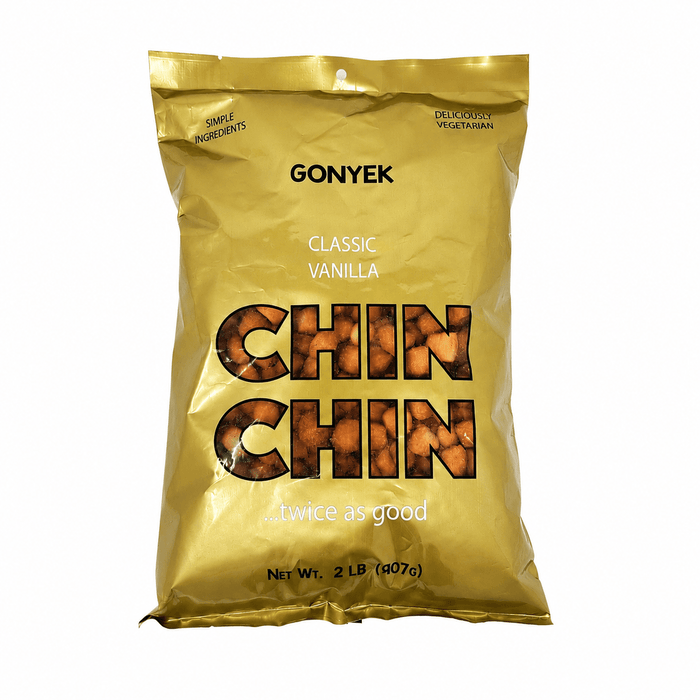 Gonyek Chin Chin – Classic Vanilla Chin-Chin Snack 455G – Single Unit (Inventory Stock)