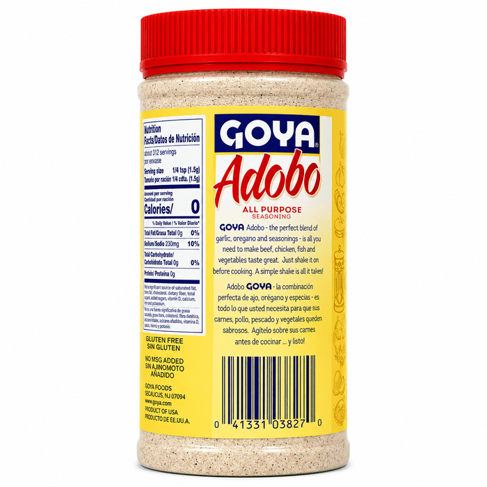 Goya Adobo All Purpose Seasoning with Pepper - Yado African & Caribbean Market