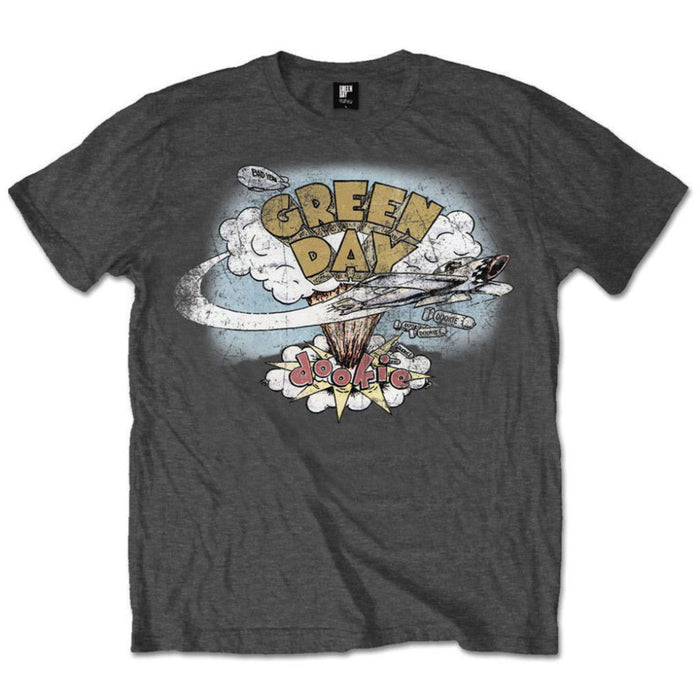 Green Day T-Shirt - Dookie Vintage Rock Off
