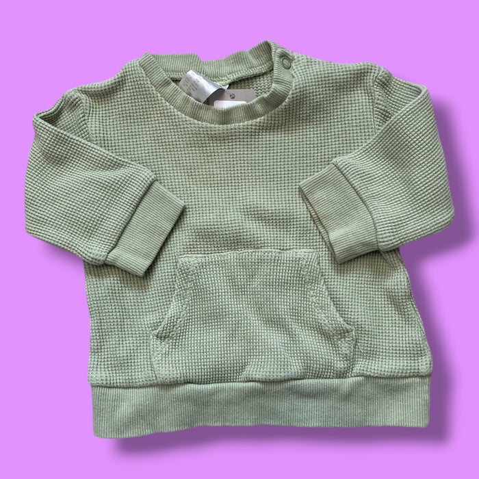 Green H&M Sweater, 4-6m