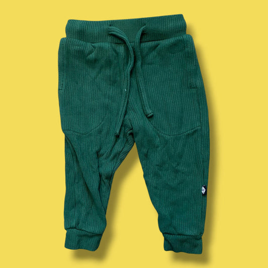Green Kyte Ribbed Legging, 3-6m