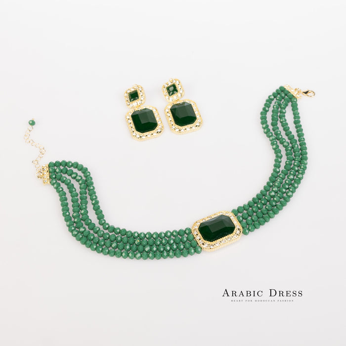 Green Mi-So Necklace set