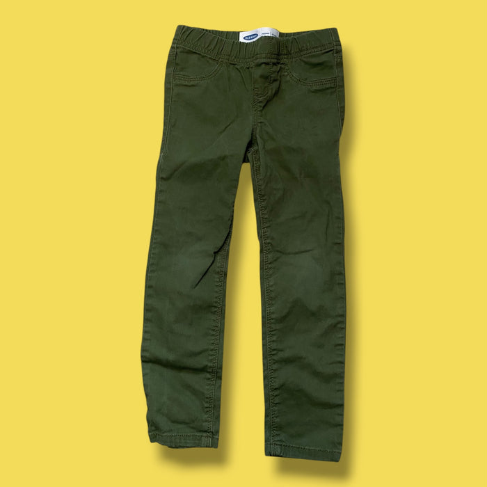 green Old Navy jeggings, 5Y