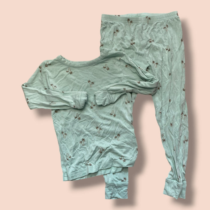 Green Purely Soft 2 piece Set, 4Y