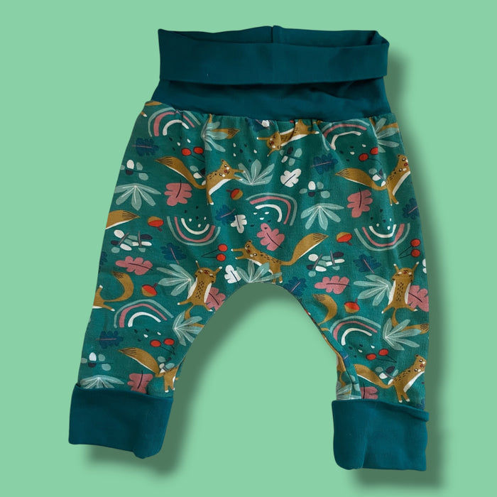 Green Small Shop Gro Pants, 3-12m