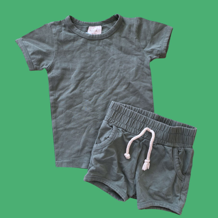 green Small Shopping set, 6-12m