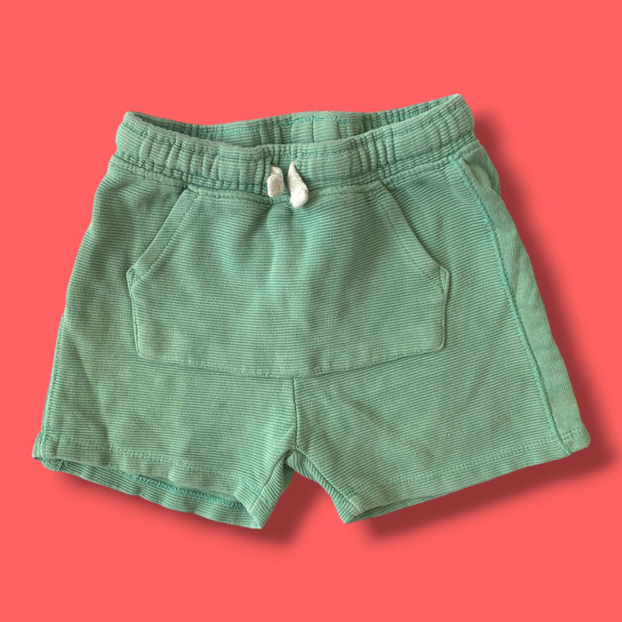 Green zara Shorts, 2-3Y