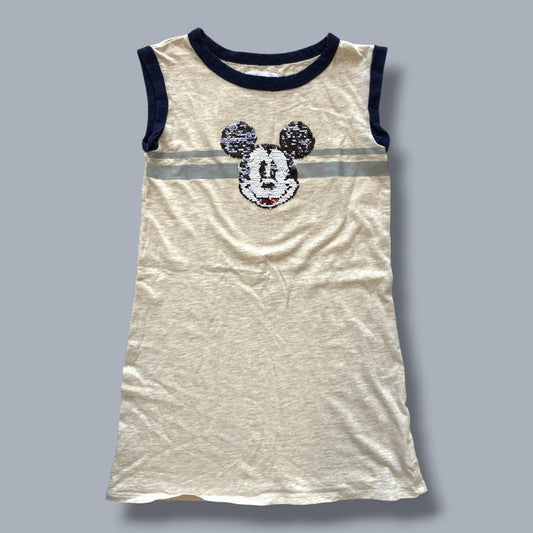 grey Gap mickey dress, 7/8y