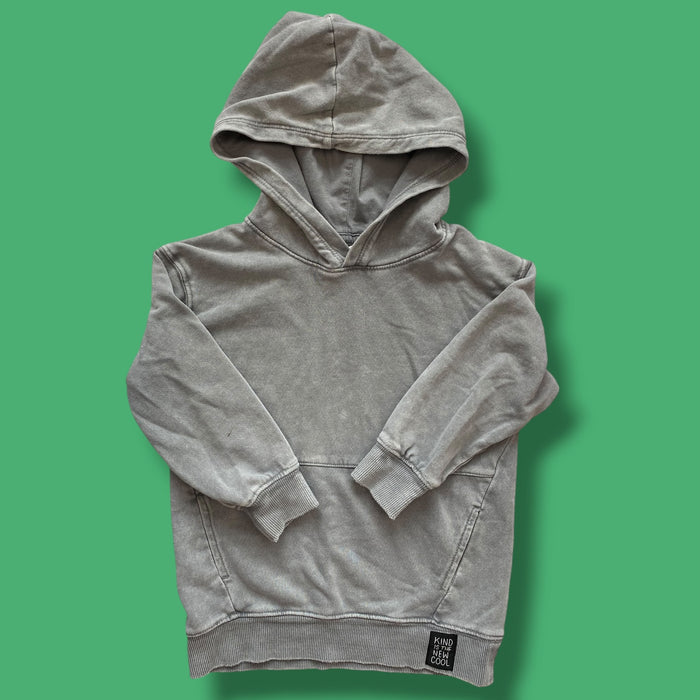 grey h&m as is-mark hoodie, 4-6Y