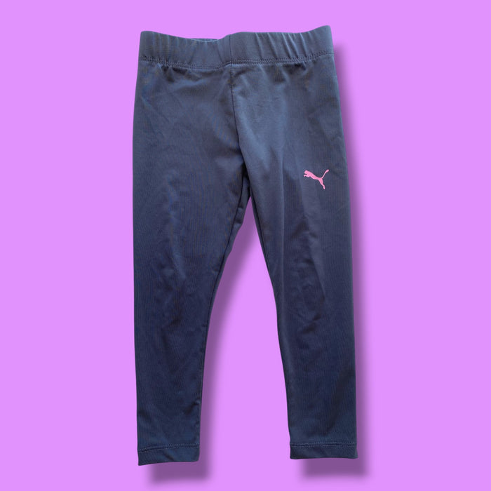 Grey Puma Legging, 4Y
