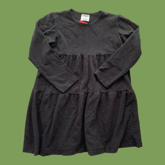 grey Tiny Button Apparel dress, 6/7y